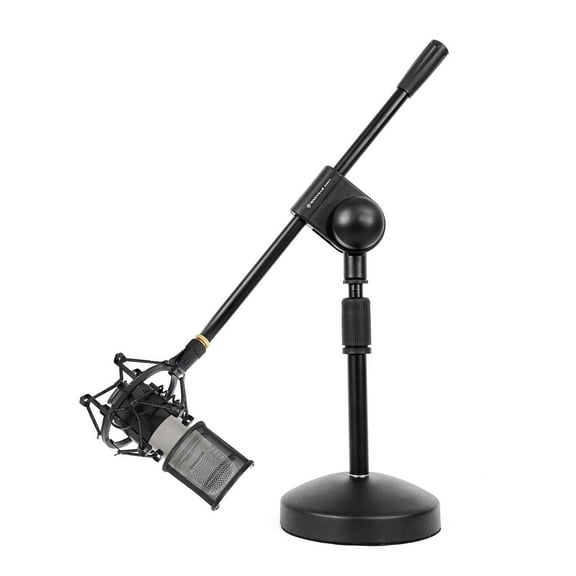 Samson C01U Pro USB Recording Podcast Podcasting Microphone Mount Filter Stand