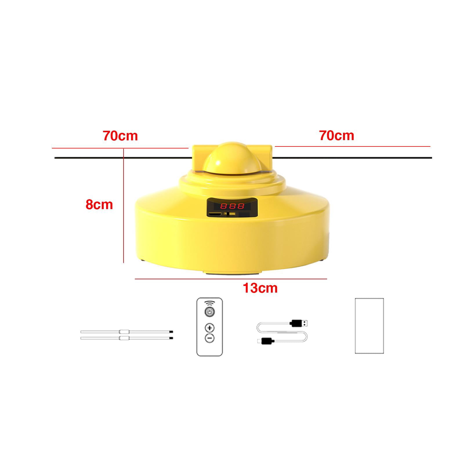 harayaa Adjustable 10 Levels Smart Electric Jump Rope Machine, Skipping Rope Silent Home Gym for Beginners Entertaining Sports Full Body Excercising
