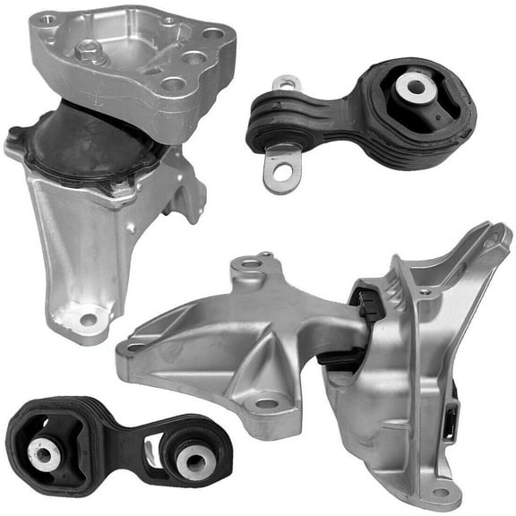 CF Advance Compatible with Honda 18-22 Honda Accord 1.5L Engine Motor and Automatic Transmission Mount with Bracket Set 4PCS 2018 2019 2020 2021 2022