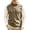 Khaki, variant on Mens Mesh Shirts Raglan Long Sleeve T Shirts Breathable Wicking Pullover Quarter Button Casual Athletic Colorblock Tees