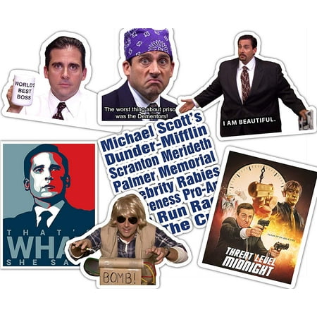 The Office Stickers - Sticker Set Best of Michael Scott - Dunder (The Best Of Michael Scott)