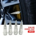 thumbnail image 4 of Tapa de válvula de tornillo de coche Tuercas de llanta con pinchos de aluminio Neumáticos de coche coloridos Válvula de llanta Piezas universales de automóviles, 4 of 7
