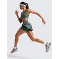 thumbnail image 3 of Falda CRZ YOGA de Cintura Alta con Abertura Lateral y Shorts Integrados para Correr, 3 of 5
