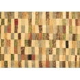 thumbnail image 1 of Ahgly Company Indoor Rectangle Abstract Brown Contemporary Area Rugs, 7' x 10', 1 of 4