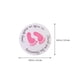 thumbnail image 3 of Round Baby Shower Stickers 500Set Pink Stick-On Labels Self-Adhesive Decorations For Events, 3 of 3