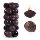 thumbnail image 2 of Decoración del árbol de Navidad Bola de Navidad grande irrompible de 4cm, bola de Navidad brillante para vacaciones, 24 Uds., 2 of 6