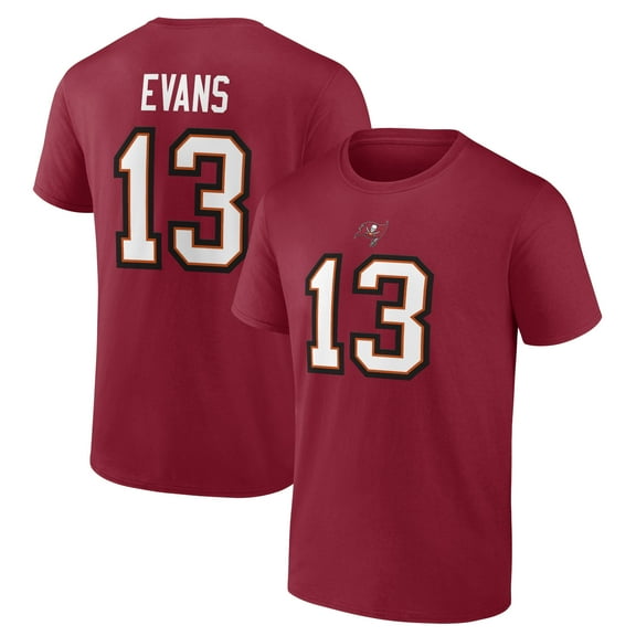 NFL Mike Evans Tampa Bay Buccaneers Mens Name & Number Short Sleeve Tee