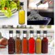 thumbnail image 4 of Mini Liquor Bottles (24 Pack) - Reusable Plastic 50ml Empty Spirit Bottles With Black Screw Caps And Liquid Funnel For Easy Pouring, Bottle Filling, 4 of 4