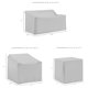 thumbnail image 5 of Juego de fundas para muebles Crosley, 4 piezas, impermeables, color canela, 5 of 7
