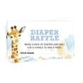 thumbnail image 1 of Inkdotpot 30Giraffe Jungle Animals Baby ShowerDiaper Raffle Ticket Lottery Insert Cards Supplies Games For Baby Shower Party Bring A Pack Of Diapers To Win Favors Gifts And Prizes, 1 of 5
