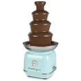 thumbnail image 1 of Fondue de chocolate, fuente Nostalgia, 4 niveles, 950 ml, aguamarina, 1 of 5