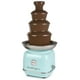 thumbnail image 1 of Fondue de chocolate, fuente Nostalgia, 4 niveles, 950 ml, aguamarina, 1 of 5