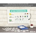thumbnail image 3 of Inkdotpot Kids Daily Responsibility Checklist, Hanging Chore Chart- Childrens Job Poster- Morning/Evening Daily Routine- Daily Task List-FGJ, 3 of 6