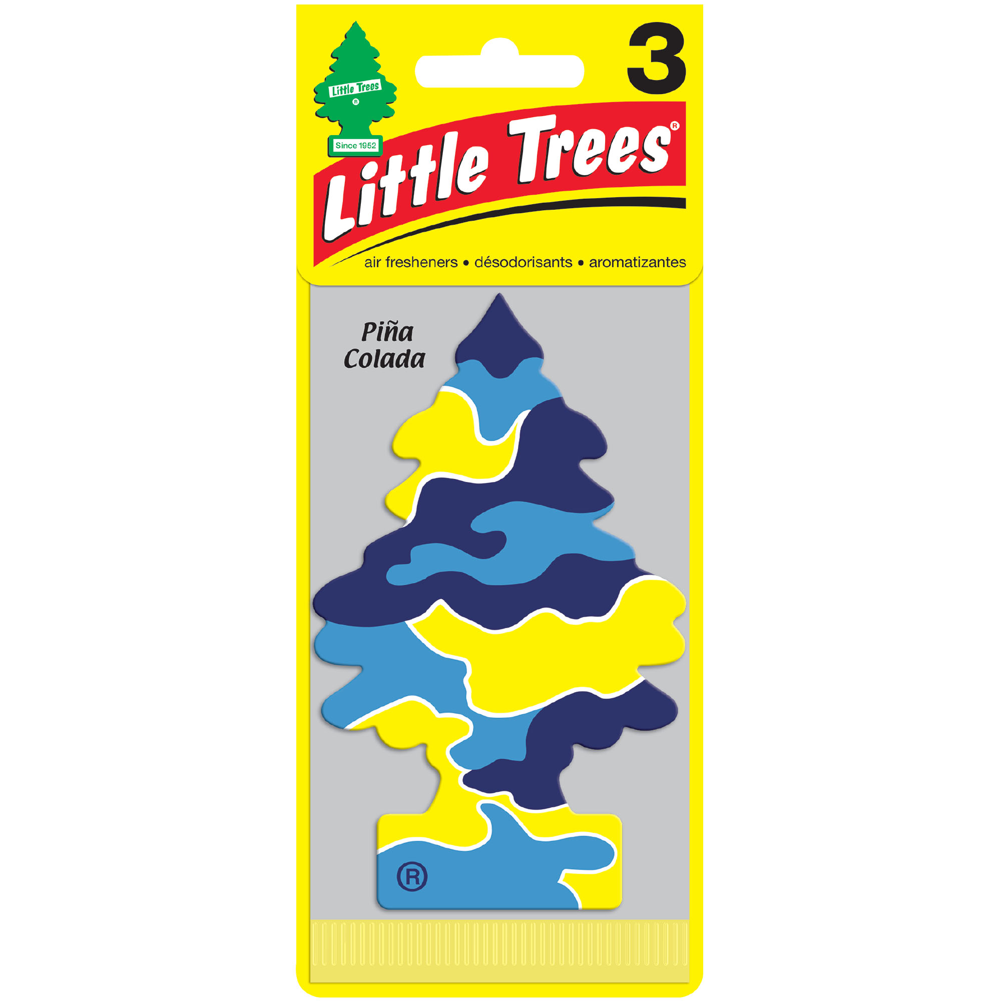 LITTLE TREES air freshener Pina Colada 3Pack