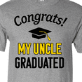 thumbnail image 4 of Inktastic Congrats My Uncle Graduated with cap T-Shirt, 4 of 5