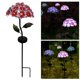 thumbnail image 4 of para jardín, para exteriores con , estacas de lámpara LED, luz de , iluminación de paisaje, encendido / apagad rojo shamjiam luces del césped del camino, 4 of 8