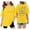 Yellow, variant on Toddler Girls T Shirts Fashionable Letter Print Short Sleeved Basic Tops Size 3-4T