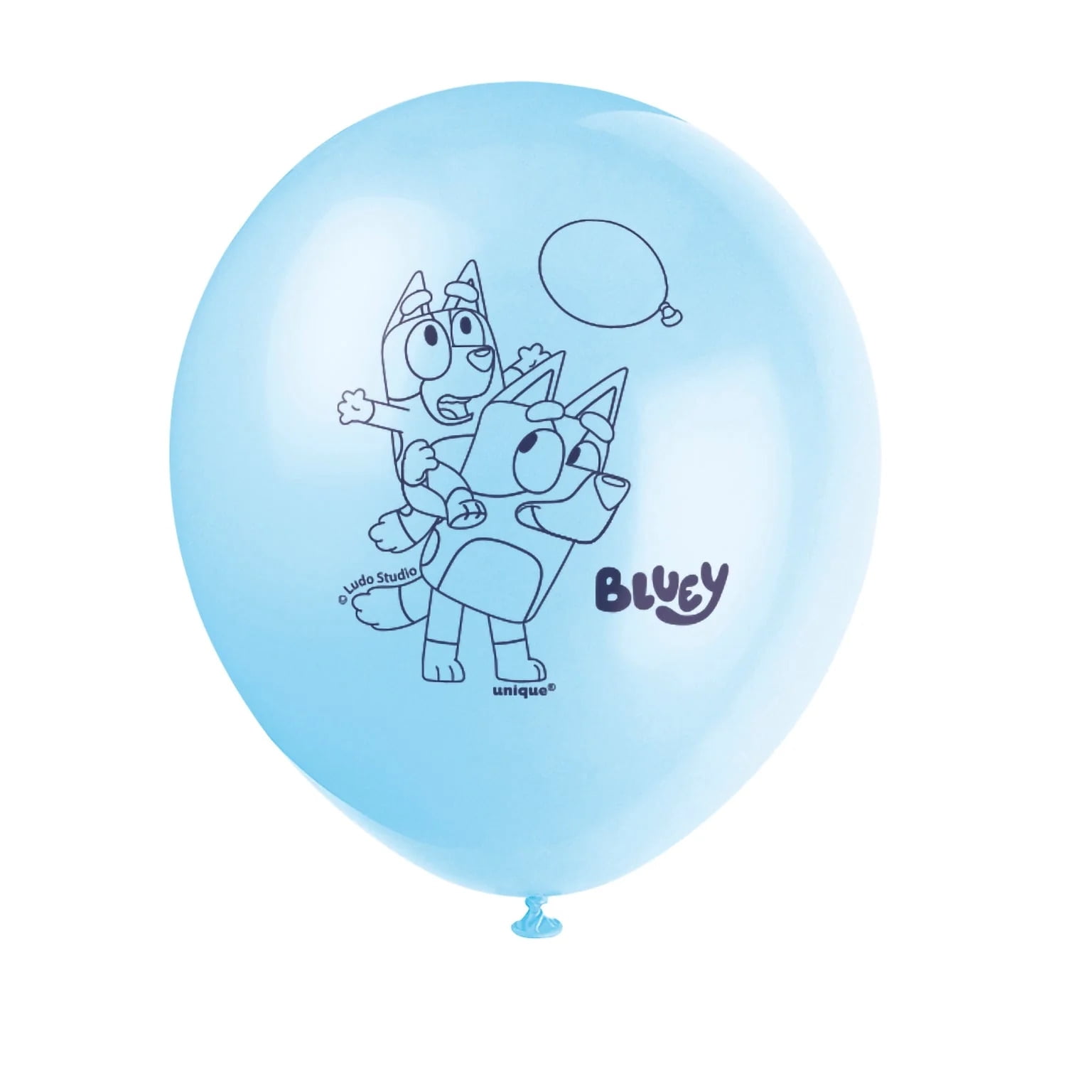 Bluey 8 Ct Latex 12" Balloons Birthday Party