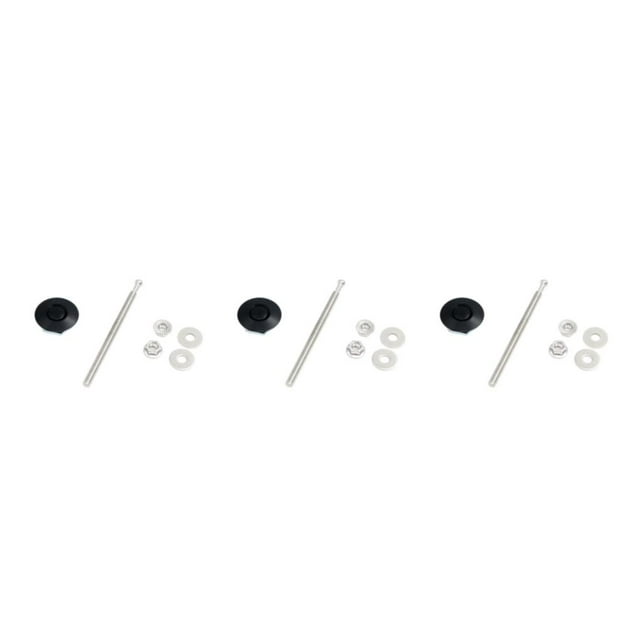 ZheElen Lightweight And Stylish Hood Lock For Car Modification Multiple Sizes black DP17-32 3Set