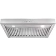 thumbnail image 1 of Cosmo UC30 30-Inch Under-Cabinet Range Hood and Over Stove Vent Light, Silver, 1 of 5
