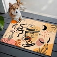thumbnail image 4 of Western Cowboy Washable Small Entryway Area Rugs 2'x3', Cowgirl Cactus Sun Leaf Boho Vintage Low Pile Throw Rug Non-Slip Sturdy Edge Binding Carpet for Front Door Floor Room Entry, 4 of 9