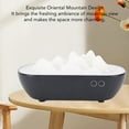 thumbnail image 3 of Aromatherapy Essential Oil Diffuser, 220ml Compact Aromatherapy Diffuser Cool Mist Humidifier, Oriental Mountain Design, Portable Quiet Humidifiers Fragrant Diffuser for Home, 3 of 7