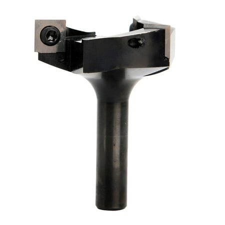 

CNC Surfacing Bits Edge Treatment Planing Tool 3-Flute Insert Bottom Cleaning Cutter Slab Flattening Bit for Milling 12mm