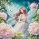thumbnail image 1 of 5D DIY Kit Con Forma Especial Parcial Hadas 30x30cm, 1 of 9