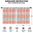 thumbnail image 2 of Blackout Kids Curtains,Boho Bohemia Pioneer Flower Childrens Insulated Curtains Set Of 2,Bedroom Essentials,Toddler Room Decor 52"x63"(132x160cm), 2 of 4