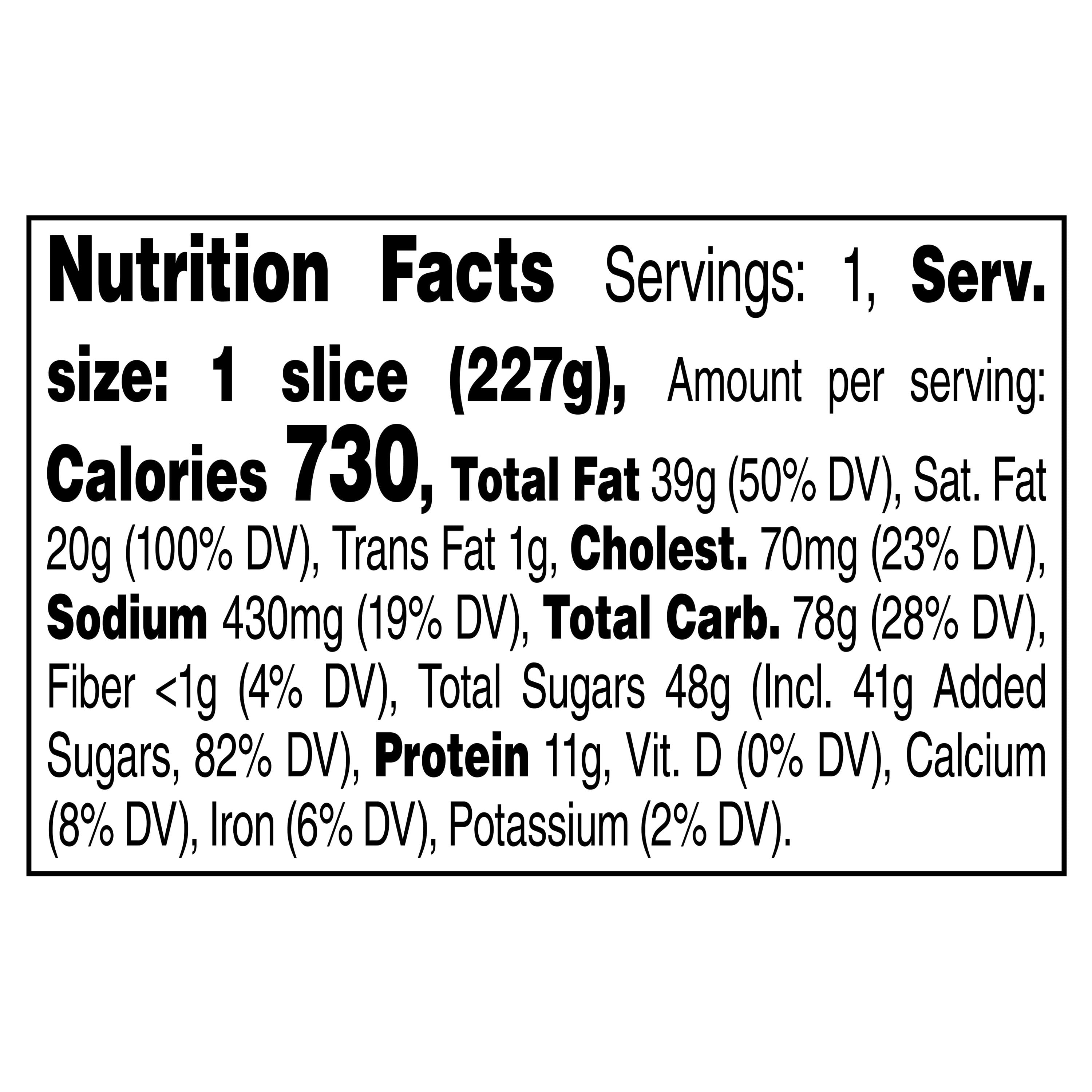 Marketside Ube Cheesecake Slice, 8 oz