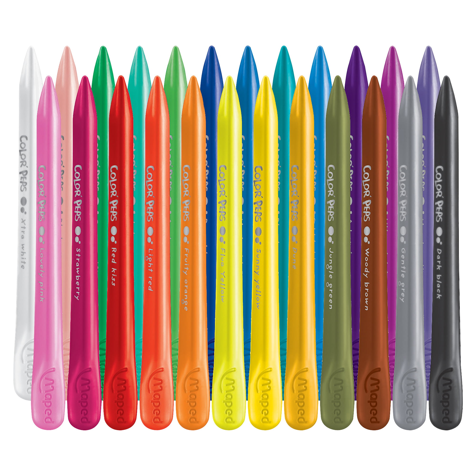 Maped Crayons de couleur COLOR'PEPS, effaçable, étui de 24 832824 bei   günstig kaufen