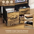 thumbnail image 2 of 10-20Gal Fish Tank Stand with Drawer, Power Outlet, 2 of 8