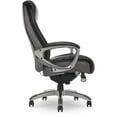 thumbnail image 6 of Serta Lautner Executive Office Chair, SmartLayers™ and ComfortCoils® Technology, Adjustable Lumbar, Black Bonded Leather and Gray Mesh, 6 of 15