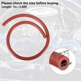 thumbnail image 4 of Unique Bargains Silicone Vacuum Tubing Hose Line Automotive Vacuum Hose Engine Air Intake Red ID 10mm 3.28ft Length, 4 of 6
