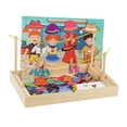 thumbnail image 3 of Rompecabezas de madera para vestir, juego educativo para resolver problemas, juguetes Montessori, juguete de clasificación a juego para niños y niñas,, 3 of 9
