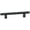 Matte Black, variant on Alno A2805-4-MB Quadrato 4" Center To Center Modern Smooth Square Cabinet Bar Handle /