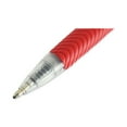 thumbnail image 6 of Universal UNV15532 1 mm Comfort Grip Retractable Ballpoint Pen - Medium, Red (1 Dozen), 6 of 7