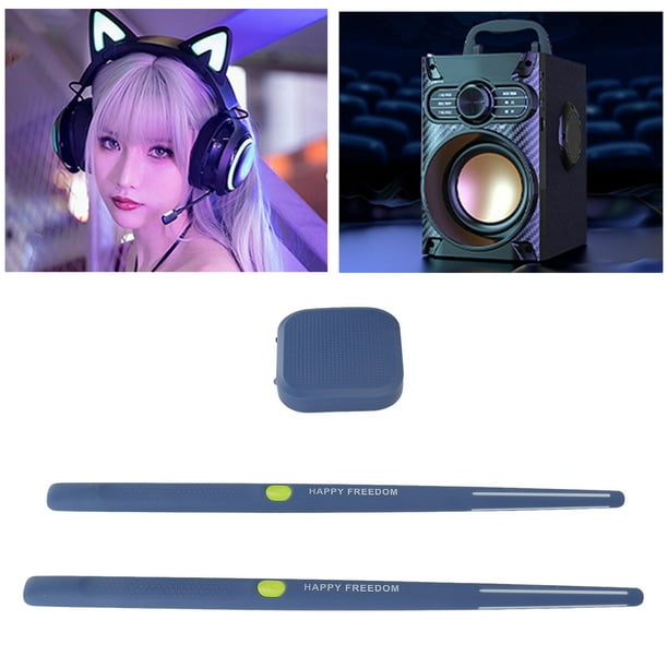 JUEGO DE TAMBOR DE AIRE ELÍCTRICO, TAMBOR DE AIRE CON BAQUTAS, PEDALES, Y 8 Sonidos, Conjunto de Batería Electónica para Adultos, Niños, Regalo, Función Midi USB,
