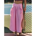 thumbnail image 6 of Women's Casual Pants Women's Loose Wide Leg Track Pants Pockets Elastic Waist Hiking Pants, Women's Casual Pants S, 6 of 9