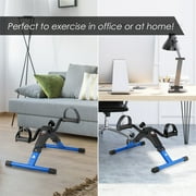 Evoland Pedal Exerciser, Fitness Folding Exerciser Peddler for Arm Leg Workout, Under Desk Exercise Bicycles