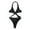 Black, variant on One Piece Swimsuit Swimsuits for Women 2026 Women's Plus Size One-Piece Swimsuits Bathing Suit With Tummy Control Swimwear