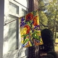 thumbnail image 2 of Carolines Treasures 6001-FLAG-PARENT Black and White Cat  No Fishing Flag  multicolor, 2 of 2