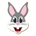 thumbnail image 2 of Foose Cookie Cutters Bunny Rabbit Face Cookie Cutter 3.75 in, Tin Plate Steel, Handmade in USA, 2 of 3