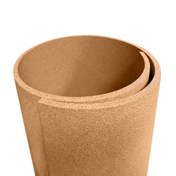 Manton Industrial Premium Grade Cork Sheet: 4' x 10' x 1/2" Bulletin Board & Tack Pin Display