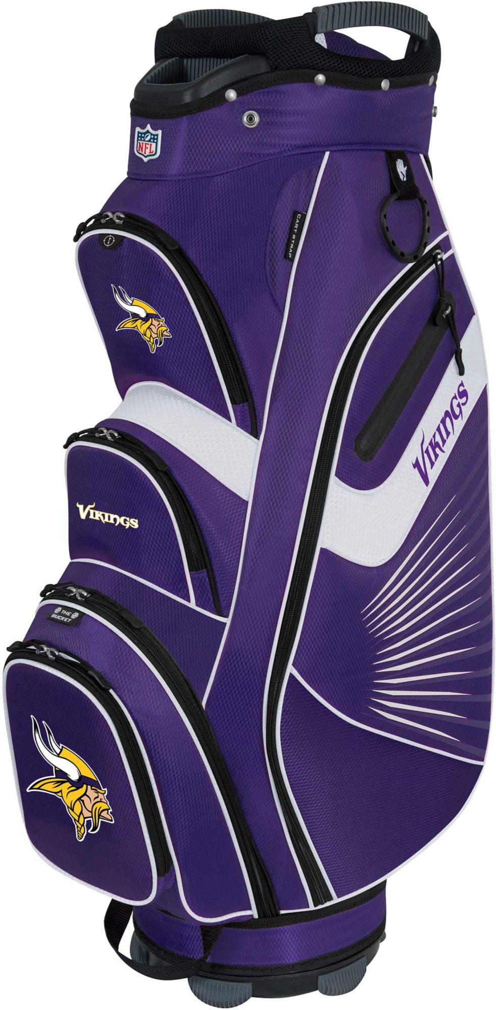 Team Effort Team Effort Minnesota Vikings Bucket II Cooler Cart Golf