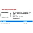 thumbnail image 2 of Oil Pan Gasket Set - Compatible with 1982 - 1985 Chevy S10 1.9L 4-Cylinder 1983 1984, 2 of 2