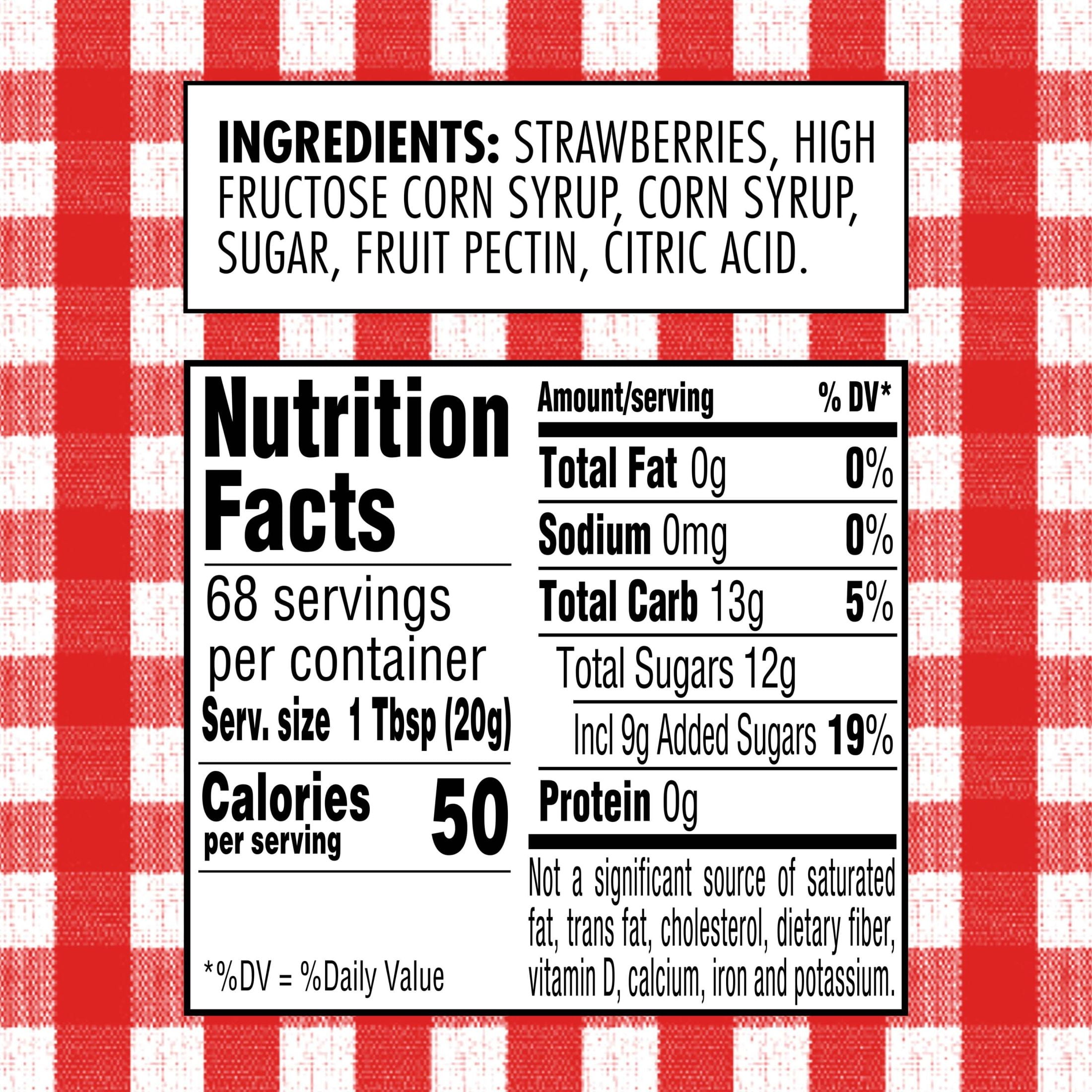Smucker's - Brandclub - Smucker's Strawberry Jam, 48 ozs