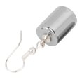 thumbnail image 4 of Pendientes de terahercios con forma de cilindro que alivian la ansiedad y dragan los meridianos, pendientes de piedra energética para mujer CNO.085681------Código de producto 66577, 4 of 5