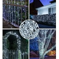 thumbnail image 4 of Perfect Holiday 100 LED Solar String Lights,Waterproof for Outdoor Home decor, Christmas, Parties, Garden - White, 4 of 5