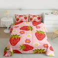 thumbnail image 2 of Castle Fairy 2-Piece Twin Comforter Set, Strawberry Polka Dot Design, 2 of 8